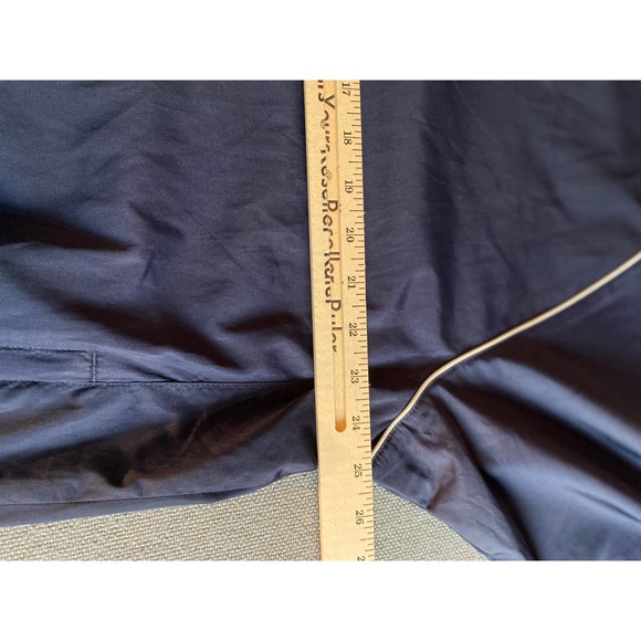 FootJoy FJ WindShirt Men's Large Blue Golf Pullover Windbreaker short sleeves - Picture 8 of 15